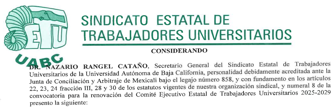 Convocatoria ubicacion de casillas